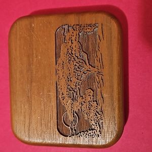 Lasercraft wood tile vintage brown